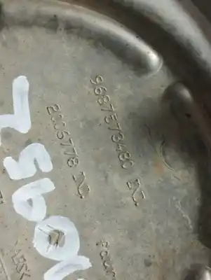 Peça sobressalente para automóvel em segunda mão grelha de pára choques direita por citroen c3 lx referências oem iam 7422g8  