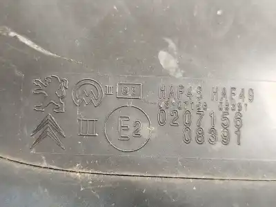 Peça sobressalente para automóvel em segunda mão espelho retrovisor esquerdo por citroen c3 lx referências oem iam 8154aq  