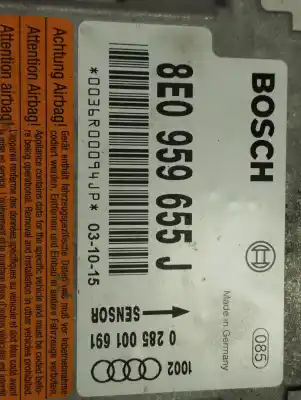 Автозапчастина б/у блок управління подушками безпеки для audi a4 b6 (8e2) 1.9 tdi посилання на oem iam 8e0959655j  