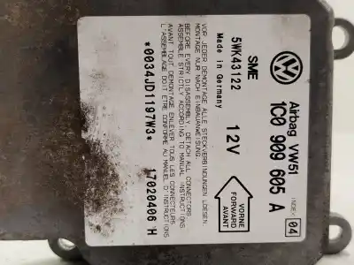 Автозапчастина б/у блок управління подушками безпеки для seat toledo (1m2) sport посилання на oem iam 1c0909605a  