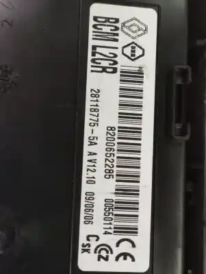 Pezzo di ricambio per auto di seconda mano modulo elettronico per renault clio iii pack authentique riferimenti oem iam 8200652285  