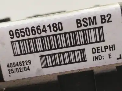 Gebrauchtes Autoersatzteil relais sicherungskasten multifunktionsrelais zum peugeot 307 (s1) xr oem-iam-referenzen 9650664180