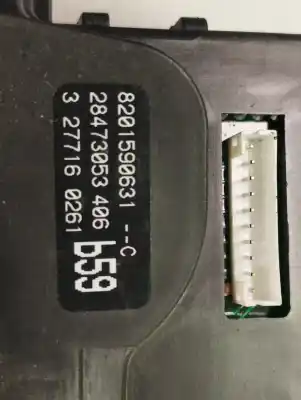 Second-hand car spare part windshiel wiper switch for renault clio iii pack authentique oem iam references 8201590631  