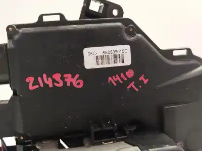 Автозапчастина б/у замок дверей заднього лівого для audi a4 b6 (8e2) 1.9 tdi посилання на oem iam 8e0839015c  