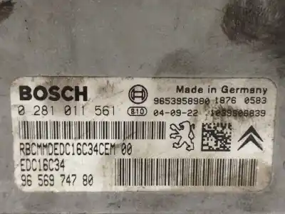 Автозапчастина б/у ебу контролер двигуна для citroen c5 break sx посилання на oem iam 9656974780  