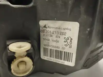Автозапчасти б/у правая фара за PEUGEOT 407 SW ST Confort ссылки OEM IAM 9660235980  