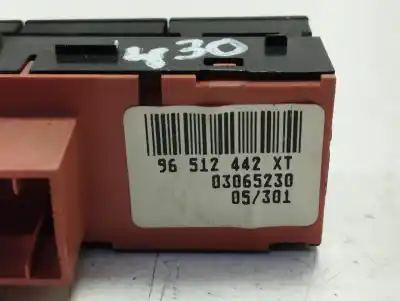 Second-hand car spare part Switch for PEUGEOT 407 SW ST Confort OEM IAM references 96512442XT  
