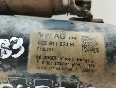 Автозапчастина б/у двигун запускається для volkswagen caddy ka/kb (2c) kasten посилання на oem iam 02z911024h  