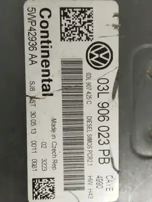 Автозапчасти б/у блок управления двигателем за volkswagen caddy ka/kb (2c) kasten ссылки oem iam 03l906023pb  
