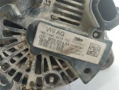 Автозапчастина б/у генератор для volkswagen caddy ka/kb (2c) kasten посилання на oem iam 03l903024m  