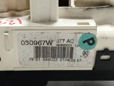 Автозапчастина б/у контроль опалення / кондиціонації для renault clio iii pack authentique посилання на oem iam 7701070473  