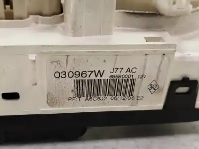 Gebrauchtes Autoersatzteil STEUERUNG DER HEIZUNG / KLIMAANLAGE zum RENAULT CLIO III  OEM-IAM-Referenzen 7701070473  