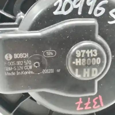 Peça sobressalente para automóvel em segunda mão ventilador de aquecimento por kia stonic (ybcuv) drive referências oem iam 97113h8000  