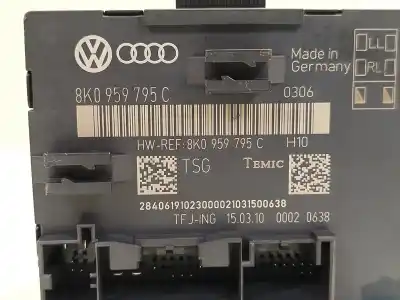 Second-hand car spare part electronic module for audi a4 b8 (8k2) 2.0 tdi oem iam references 8k0959795c