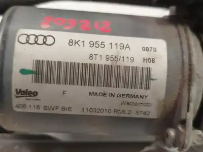 Peça sobressalente para automóvel em segunda mão motor do limpa para brisas por audi a4 b8 (8k2) 2.0 tdi referências oem iam 8k1955119a  