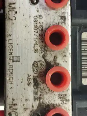 Автозапчасти б/у абс за hyundai i30 classic ссылки oem iam 0265800639  0265231956 / 589202l300