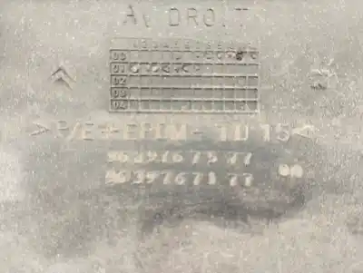 Second-hand car spare part decorative moulding for citroen xsara berlina 2.0 hdi exclusive (66kw) oem iam references 8545t8