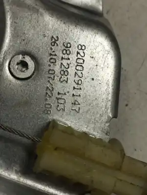 Автозапчасти б/у регулятор стекла переднего правого за renault clio iii pack authentique ссылки oem iam 8200843597  