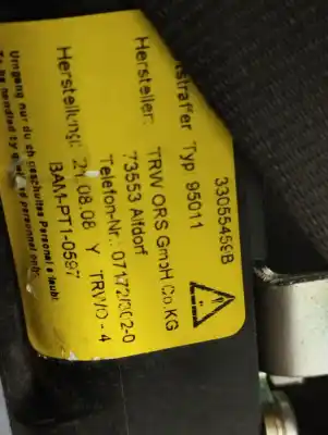 Автозапчастина б/у задній лівий ремін безпеки для renault clio iii pack authentique посилання на oem iam 8200838249  