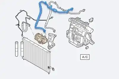 Автозапчастина б/у труби кондиціонації для renault clio iii pack authentique посилання на oem iam 8200521902  