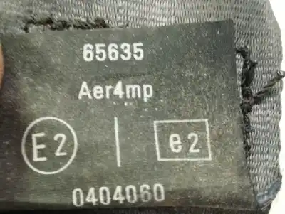 Автозапчастина б/у задній лівий ремін безпеки для renault clio iii pack authentique посилання на oem iam 8200838249  