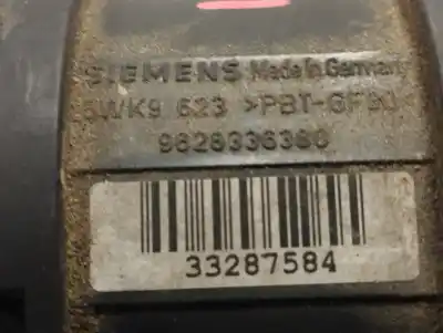 Автозапчастина б/у витратомір повітря для citroen xsara picasso (n68) 2.0 hdi посилання на oem iam 9628336380  