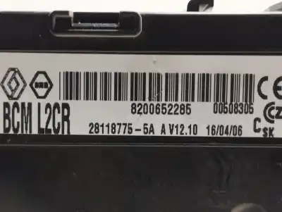 Автозапчасти б/у комфортный модуль за renault clio iii pack authentique ссылки oem iam 8200652285