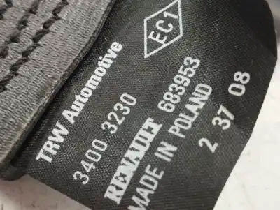 Автозапчасти б/у задний правый ремень безопасности за renault clio iii pack authentique ссылки oem iam 8200683953  