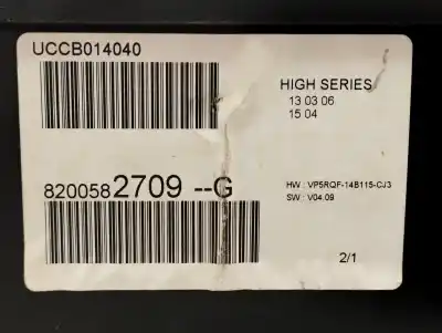 Автозапчасти б/у приборная доска за renault clio iii pack authentique ссылки oem iam 8201060289