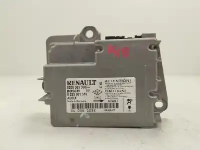 Автозапчастина б/у блок управління подушками безпеки для renault clio iii pack authentique посилання на oem iam 8200563368  