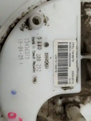 Pezzo di ricambio per auto di seconda mano sensore di livello del carburante per opel corsa e selective riferimenti oem iam 13436579  