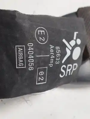 Second-hand car spare part front right seat belt for renault clio iii pack authentique oem iam references 8200683926  