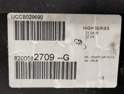 Автозапчастина б/у панель інструментів для renault clio iii pack authentique посилання на oem iam 8200582709g  