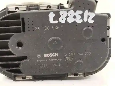 Peça sobressalente para automóvel em segunda mão borboleta de admissão por opel corsa d enjoy referências oem iam 0280750133