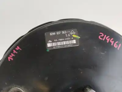 Автозапчастина б/у гальмівний серво для renault clio iii dynamique посилання на oem iam 8200837963