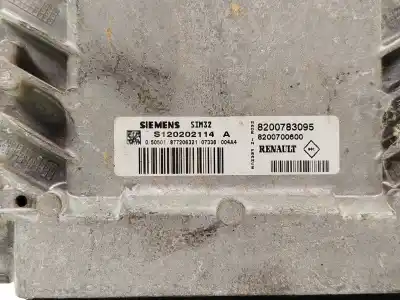 Second-hand car spare part ecu engine control for renault clio iii dynamique oem iam references 8200783095  