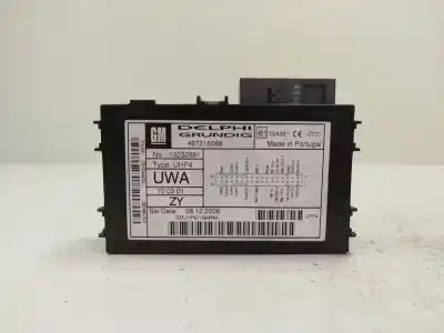 Peça sobressalente para automóvel em segunda mão módulo eletrônico por opel corsa d enjoy referências oem iam 497316088