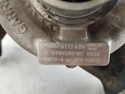 Автозапчастина б/у турбонагрузник для seat leon (1m1) 1.9 tdi посилання на oem iam 038253019c 038253010su , 038253010ax , 038253019p , 038253016lv , 038253010k 038253014ax, 038253010av, 038253010kv, 038253010sx, 038253056v