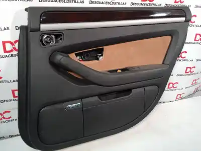 Автозапчасти б/у обивка задней левой двери за audi a8 d3 (4e2, 4e8) 4.2 tdi quattro ссылки oem iam 4e0867312  