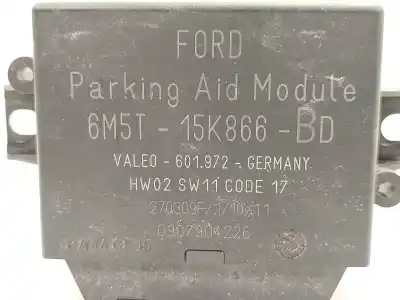 Second-hand car spare part electronic module for ford kuga (cbv) titanium oem iam references 6m5t15k866bd  
