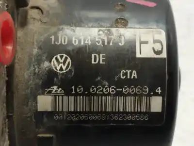 Peça sobressalente para automóvel em segunda mão abs por seat toledo (1m2) sport referências oem iam 1j0614517j  