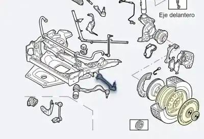 Peça sobressalente para automóvel em segunda mão  por BMW SERIE 3 BERLINA (E90)  Referências OEM IAM 31122405860  