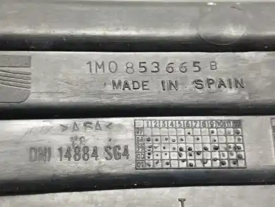 Pezzo di ricambio per auto di seconda mano griglia paraurti sinistra per seat toledo ii (1m2) 1.9 tdi riferimenti oem iam 1m0853665b  