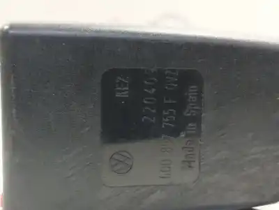 Second-hand car spare part left front seat belt buckle for seat ibiza (6j5) reference oem iam references 6q0857755f