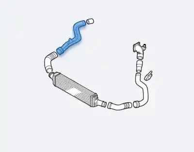 Second-hand car spare part turbocharger pressure pipe for audi tt (8j3/8j9) 2.0 tfsi coupe oem iam references 1k0145840q