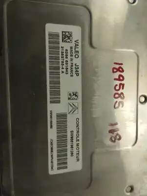 Peça sobressalente para automóvel em segunda mão centralina de motor uce por citroen c3 pluriel 1.4 referências oem iam 215857854a