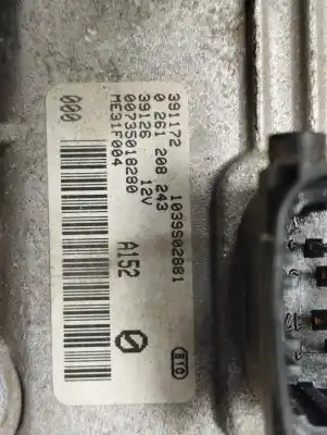 Автозапчасти б/у блок управления двигателем за fiat stilo (192) 2.4 20v abarth ссылки oem iam 0261208243  