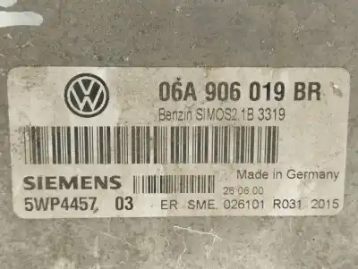 Автозапчасти б/у блок управления двигателем за seat leon (1m1) 1.6 ссылки oem iam 06a906019br  