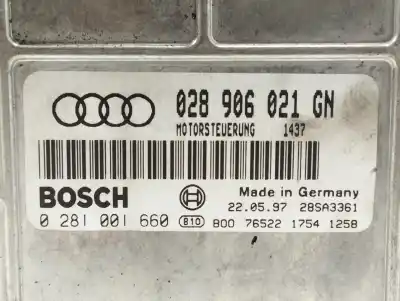 Pezzo di ricambio per auto di seconda mano centralina motore per audi a4 berlina (b5) 1.9 tdi riferimenti oem iam 028906021gn  