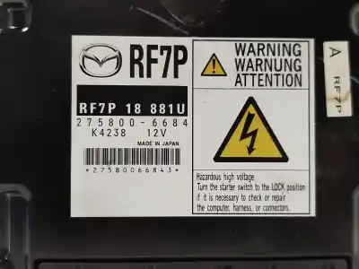 Second-hand car spare part ecu engine control for mazda 5 (cr19) 2.0 cd (cr19) oem iam references 2758006684